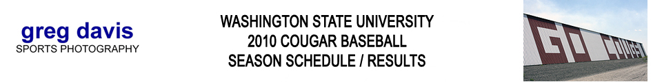 Washington State Baseball Banner